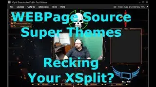 Tutorial: HOW TO FIX - XSplit *WEBPage Source* Crashes. Improves StreamElements