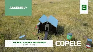 Chicken Caravan Free Range 1.50x1.80 m - Assembly | Copele