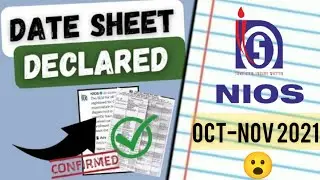 Nios Original Datesheet Released 🔥l Oct - Nov 2021