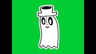 【UNDERTALE】Paper Napstablook sprites ナプスタブルーク素材集【ペーパーマリオ風】
