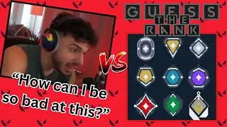 Can Tarik GUESS THE RANK?
