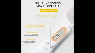 Revoluciona tu Cocina: Descubre la Báscula Electrónica de Cuchara para Medidas Perfectas