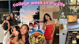 exciting college stuff (week in my life)