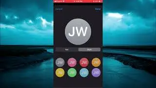 HOW TO CHANGE APPLE ID PICTURE TO INITIALS ON IPHONE