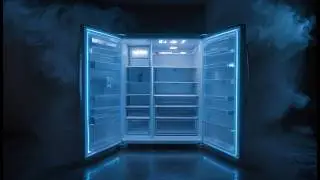 Relaxing Fridge Freezer Sounds,  Recorded From The Inside, 10 Hours Black Screen