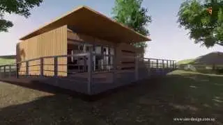 La Casa Uruguaya - Animación 3D