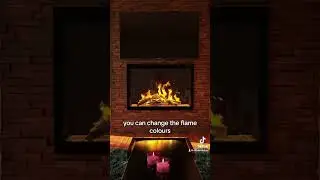 Can you believe this is an #electricfireplace?🔥🤯 #interiordesigntrends2024