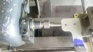 Milling on the Atlas/ Craftsman  101 lathe, test run