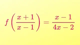 Solving For A Nice Function