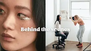 Beauty Photo Shoot - Behind the Scenes | Studio Photography BTS