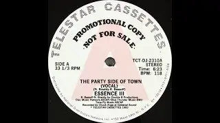 Essence III -The Party Side Of Town(1983)