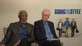 Going in Style—Morgan Freeman and Michael Caine Interview