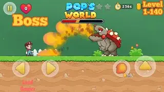 Pop's world - running game | Level 1-140 | 