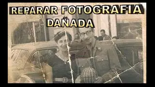 Tips de Genealogía - Reparar fotografía dañada