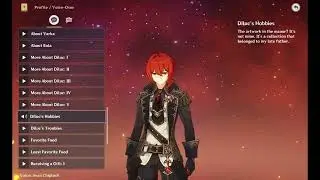 Diluc voice-over: Diluc's Hobbies  (Genshin Impact eng)