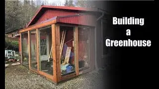 How to build a glass greenhouse