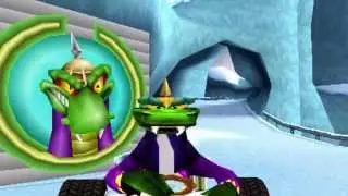 Crash Team Racing 100% Walkthrough HD (TINY) Boss 3 Komodo Joe (1080p)