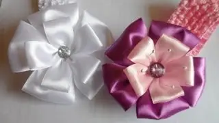 hand made holiday bow with your own hands. school bow