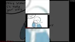 Sans plays a trick...