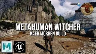 MetaHuman Witcher - Kaer Morhen Build