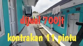 PROPERTY KONTRAKAN DIJUAL!  rumah kontrakan 11 pintu gsi  SS AJB 700JT cimangkok sukabumi