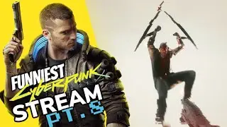 BLACK SCREEN OF DEATH | Funniest XBOX ONE Cyberpunk 2077 Stream Pt. 8