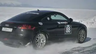 AUDI TT  НА ЛЬДУ // Серафима Маврина на Байкальской Миле 2022