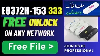 Unlock All Versions of Huawei ZONG E8372H: Step-by-Step
