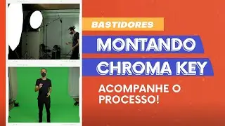 Preparando Chroma Key Corpo inteiro para evento virtual