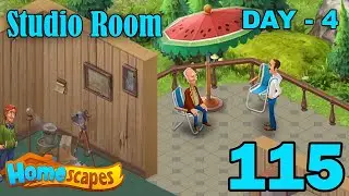 Homescapes Story Walkthrough Gameplay - Studio Room - Day 4  - Part 115