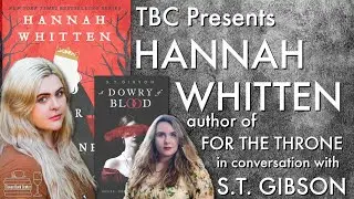 Hannah Whitten with S.T. Gibson and TBC Owner Drew