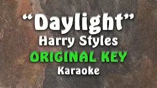 Harry Styles - Daylight (Karaoke)