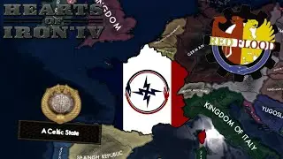 Reverting France back to its Celtic origin in Red Flood | Hearts of Iron IV