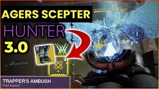 HUNTERS! This Ager's Scepter/Void 3.0 combo is INSANE! (Hunter Void Build) Destiny 2