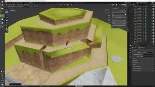 3D Mario in real-time Blender scene