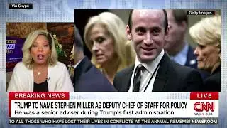 Trump to pick Stephen Miller for top White House job: CNN