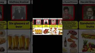 Last Meal Requests Of Famous Serial Killers
