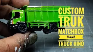 CUSTOM TRUCK MATCHBOX ALA TRUCK HINO