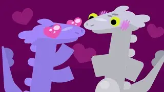 Toothless meet Light Fury Dancing | Poppy Playtime Chapter 3 Animation