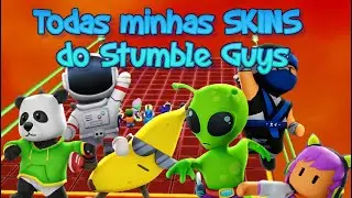 Todas minhas SKINS do Stumble Guys #shorts