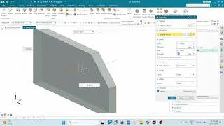 Siemens NX Shell Command Tutorial – Sketch & Alternate Thickness