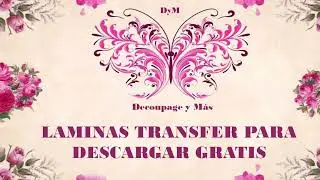 LAMINAS TRANSFER PARA DESCARGAR
