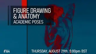 Live Figure Drawing - Academic Poses #164