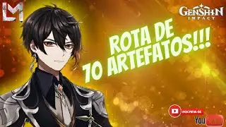 MELHOR ROTA DE ARTEFATOS !! GENSHIN IMPACT !!