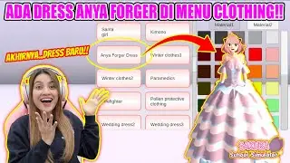 WOW... THERE'S A NEW ANYA FORGER DRESS IN THE CLOTHING MENU!! SO LUXURIOUS!! SAKURA SCHOOL SIMULA...