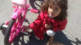 Tirando as rodinhas da Bicicleta - parte 1
