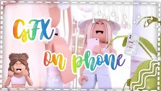 Как сделать gfx на телефоне | How to make gfx on phone✨🐇