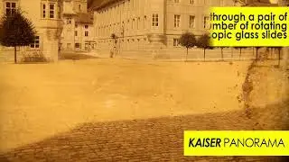 Inside The Kaiser Panorama   1890