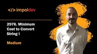 Minimum Cost to Convert String I | LeetCode 2976 - Python