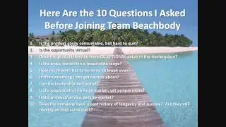 Team Beachbody Review-10 Reasons I Decided to Partner With Team Beachbody Pt. 1